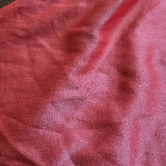 Victoria Secret Coral Pink Lace Satin Slip Chemise Dress~ RARE - Picture 5 of 8